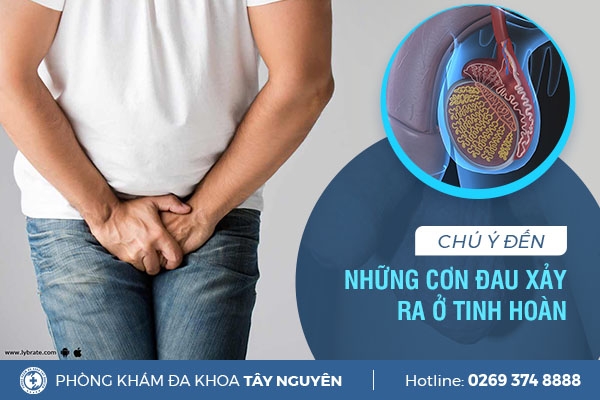 Cẩn thận với những nguyên nhân gây đau tinh hoàn ở nam giới