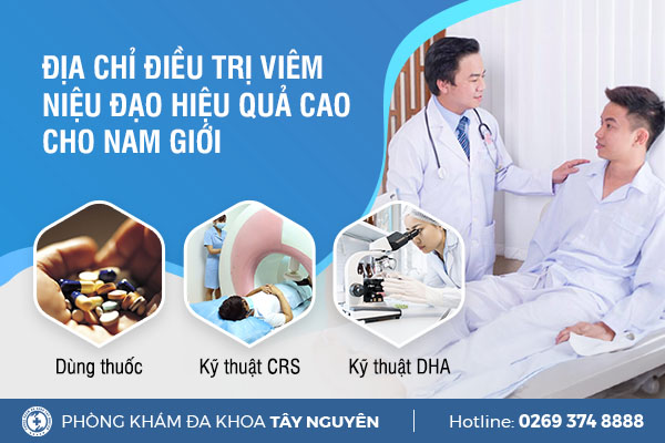 Địa chỉ trị viêm niệu đạo hiệu quả cao cho nam giới