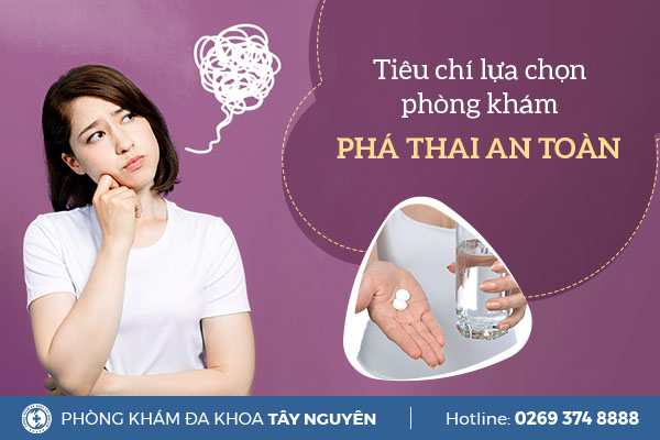 Phòng khám phá thai uy tín, an toàn hiện nay