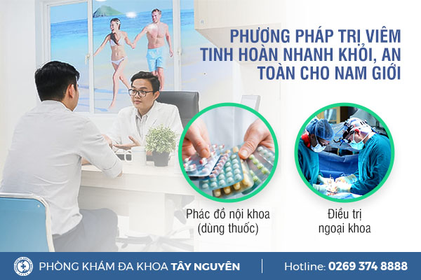 Phương pháp trị viêm tinh hoàn nhanh khỏi, an toàn cho nam giới